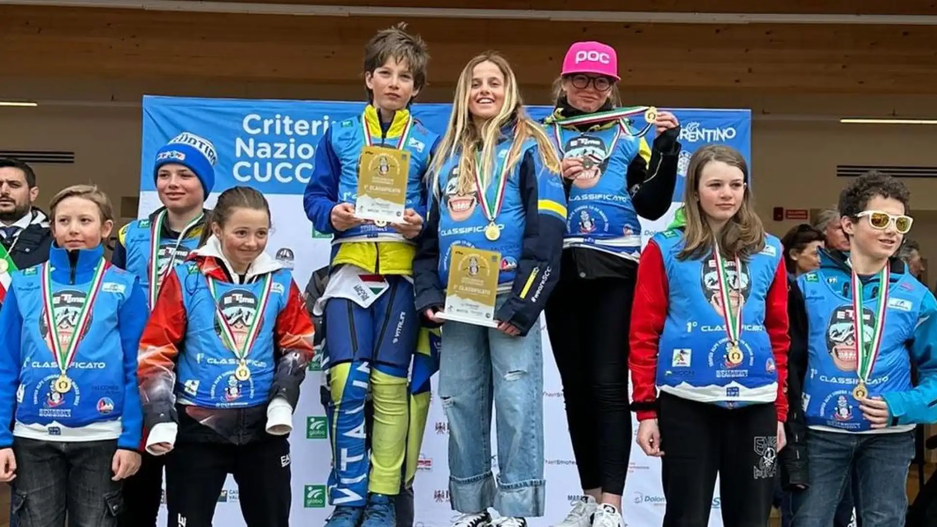 I campioni italiani cuccioli sono campani: due ori in slalom vinti al criterium Nazionale a Folgaria